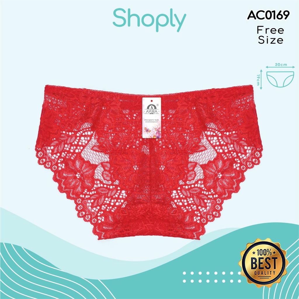 Celana Dalam Wanita CD Motif Renda Bunga