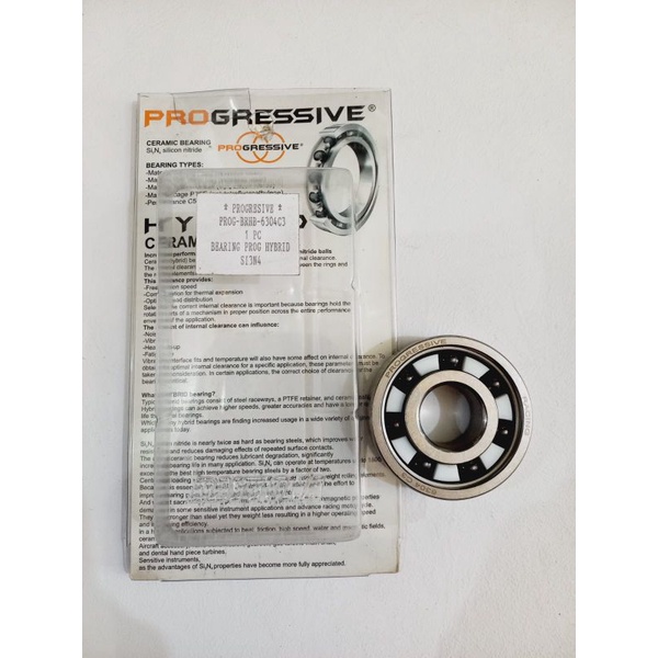 BEARING HYBRID PROGRESSIVE 6304C3 per 1 pcs