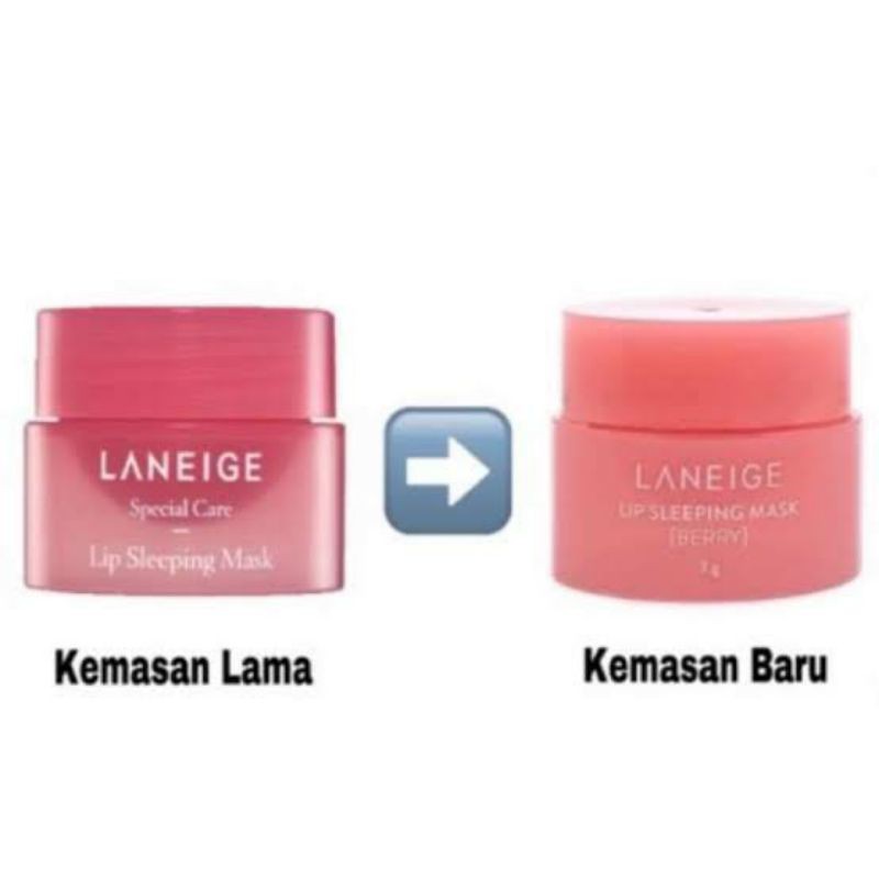 LANEIGE LIP SLEEPING MASK ORIGINAL - MASKER BIBIR LANEIGE MENUTRISI DAN MELEMBABKAN BIBIR