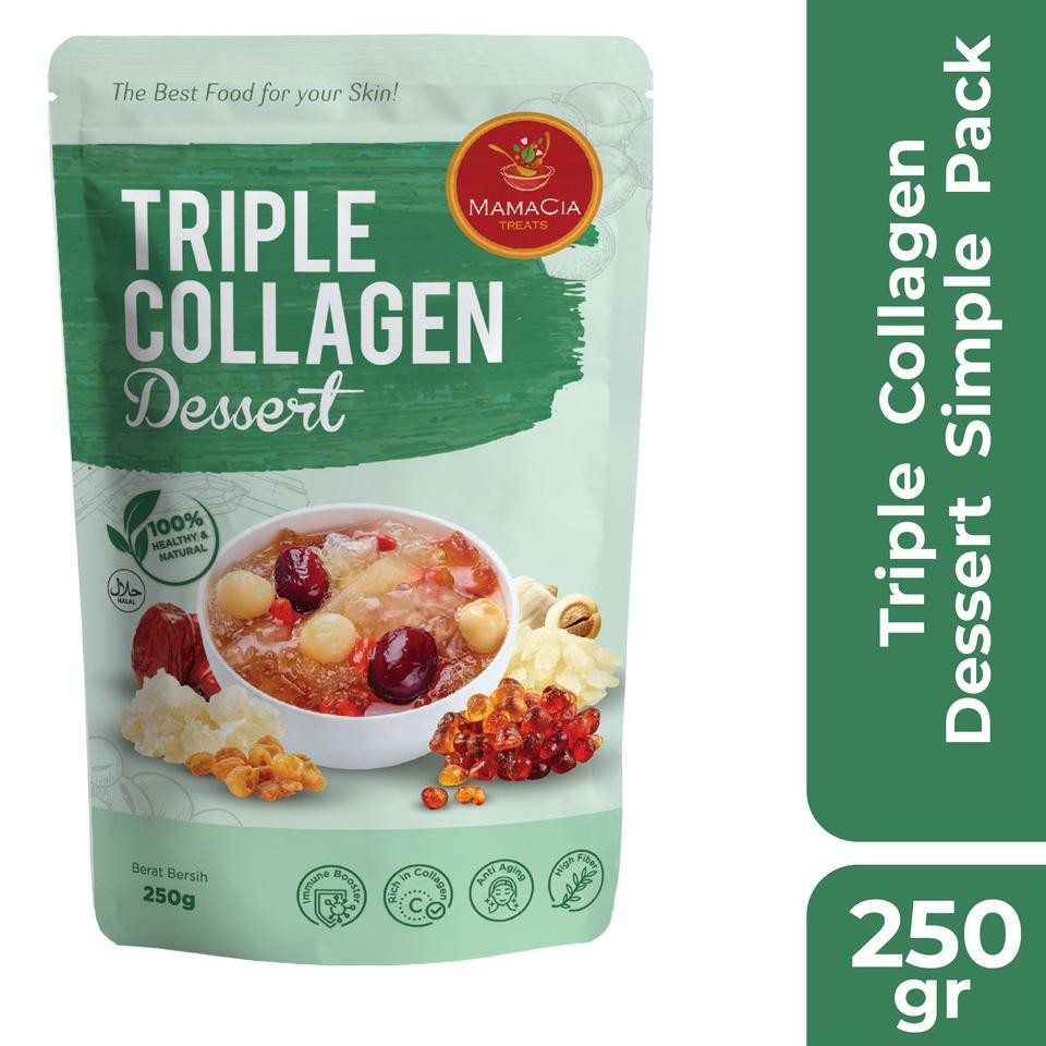 

Mutu t3rjaminPaket Triple Collagen Dessert (Peach Gum + Snow Bird Nest + Honey Locust) Mamacia Treat