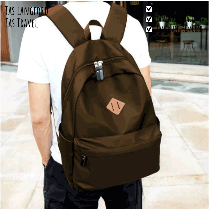 Tas ransel backpack/tas sandang bagus/ tas gemblok tas sekolah