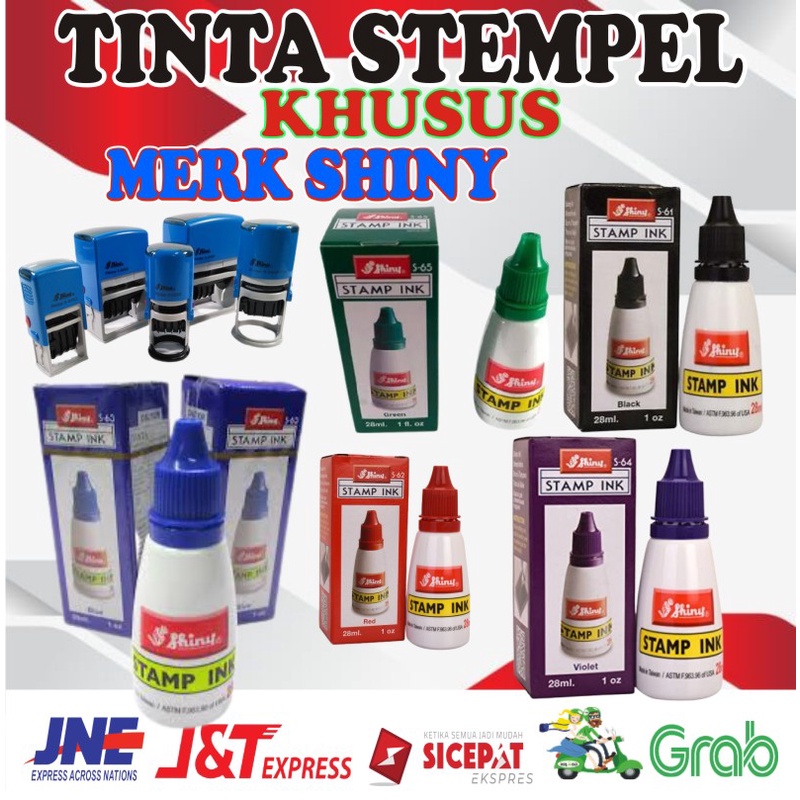 

TINTA SHINI,REFILL,ISI ULANG(KHUSUS UNTUK STEMPEL SHINY)