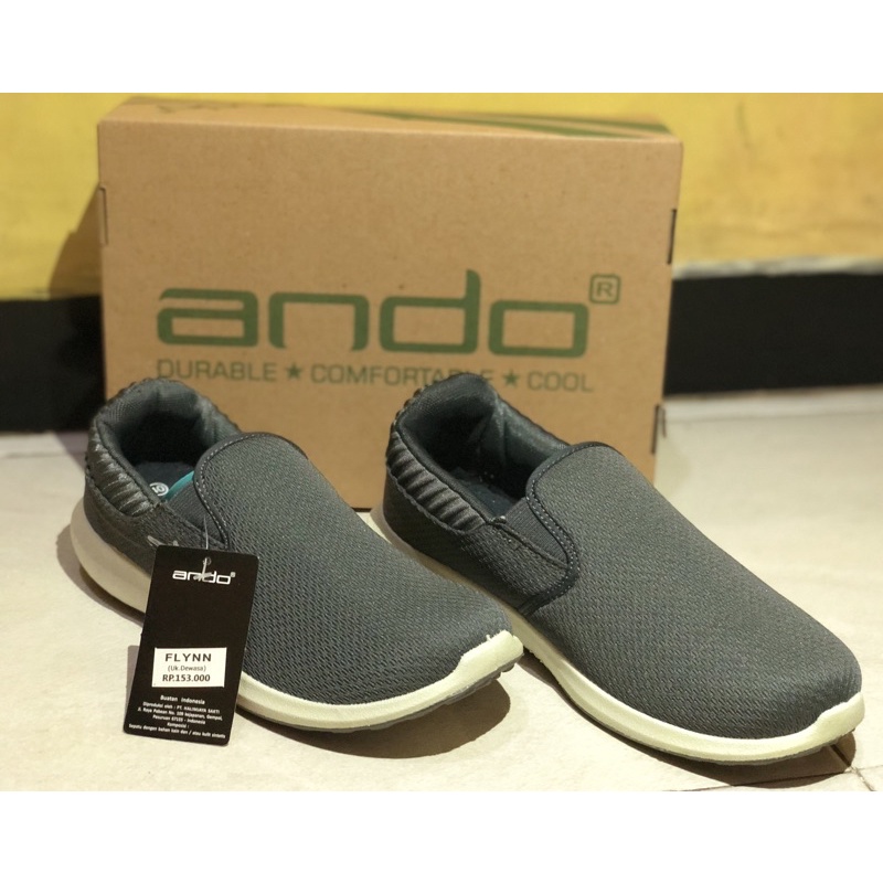 Sepatu Ando Marcus Pria // Flynn Pria Slip on// Carlo Pria