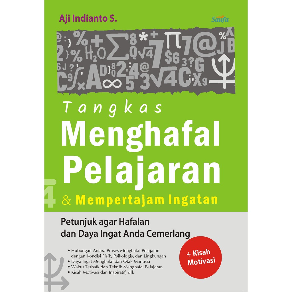 

Buku Tangkas Menghafal Pelajaran dan Mempertajam Ingatan - Saufa