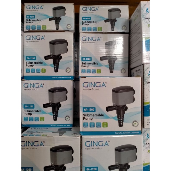 GINGA GA 1200 POMPA CELUP AQUARIUM 7 WATT LOW WATT