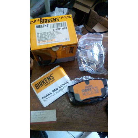 Brake Pad Kampas Rem Belakang Sx-4 / Xover.