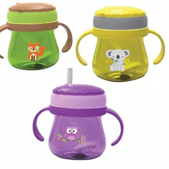 Laris BOTOL BABY SAFE SEDOTAN Botol Susu Bayi SIPPER CUP WITH WEIGHTED AW GELAS  BAYI JP019 FS405 