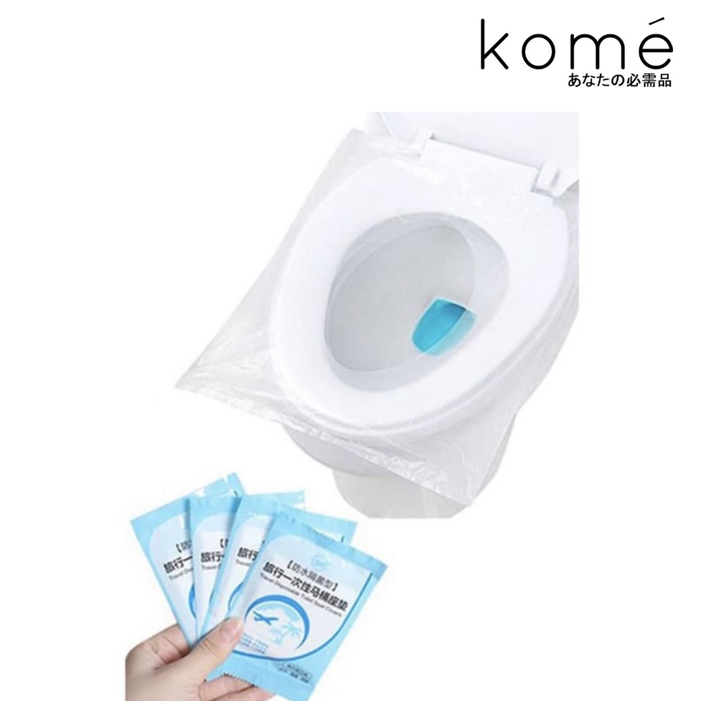 Disposable plastic plastik Toilet Seat Cover Alas Dudukan kloset umum