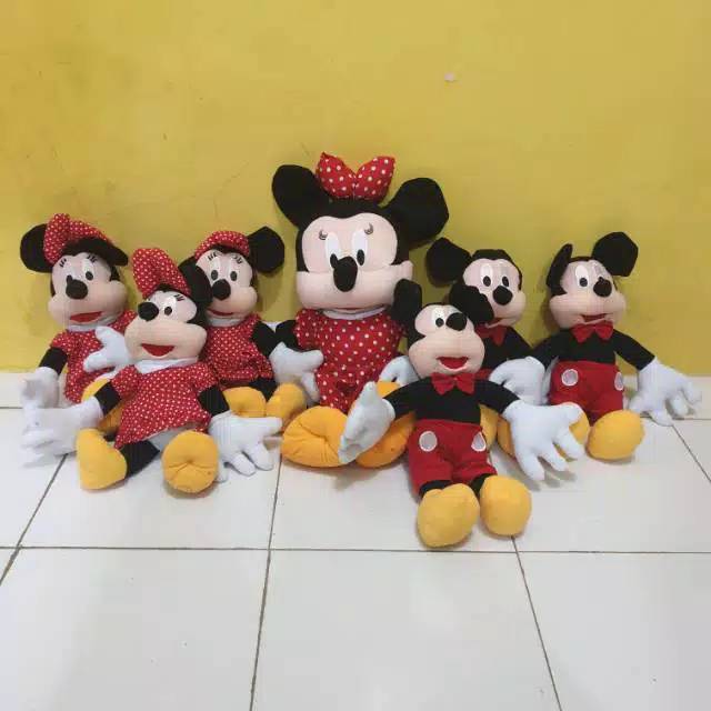 Boneka mikky minnie beranak 6