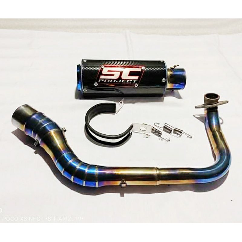 KNALPOT SC PROJECT PCX NMAX LEXI AEROX VARIO150 VARIO125