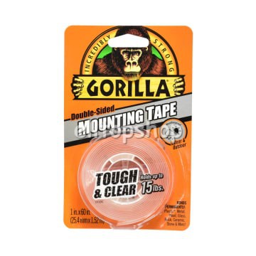 

DOUBLE TAPE TOUGH & CLEAR GORILLA 2.5 CM