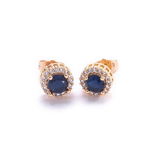 [AXIER PROMO]-Anting Tusuk Xuping Lapis Emas Zirkon Hias Untuk Remaja Perempuan Dan Wanita-A-53