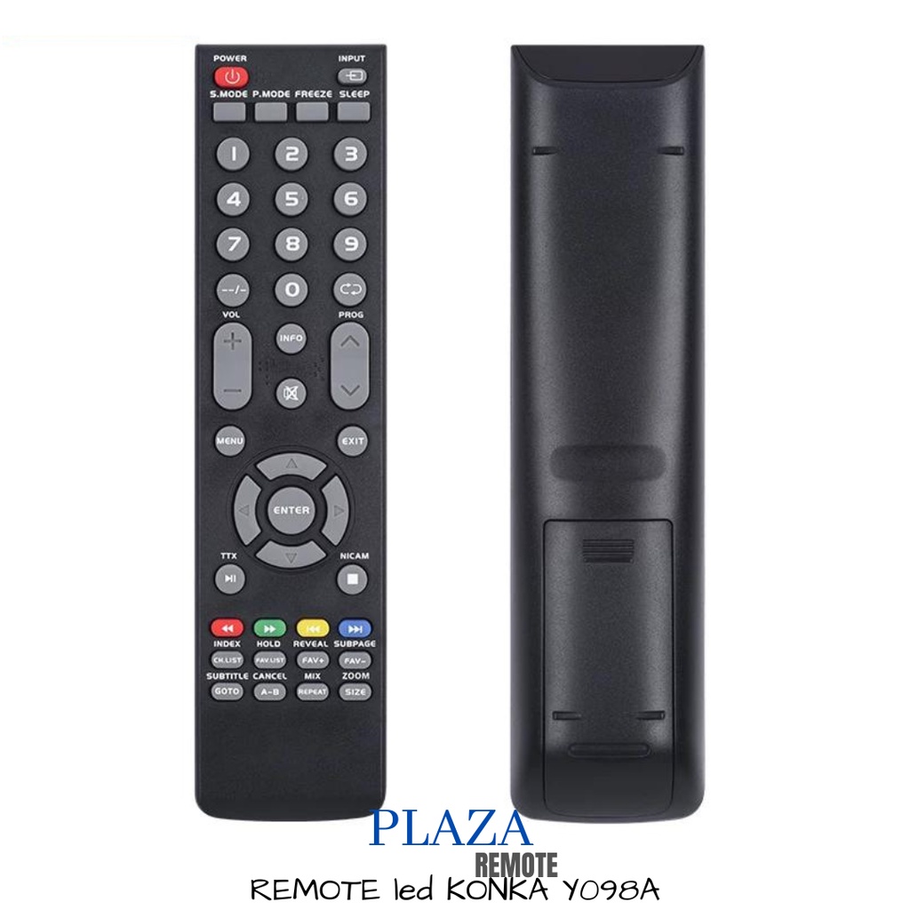 REMOTE KONKA LCD LED TV LCD LED Y098A