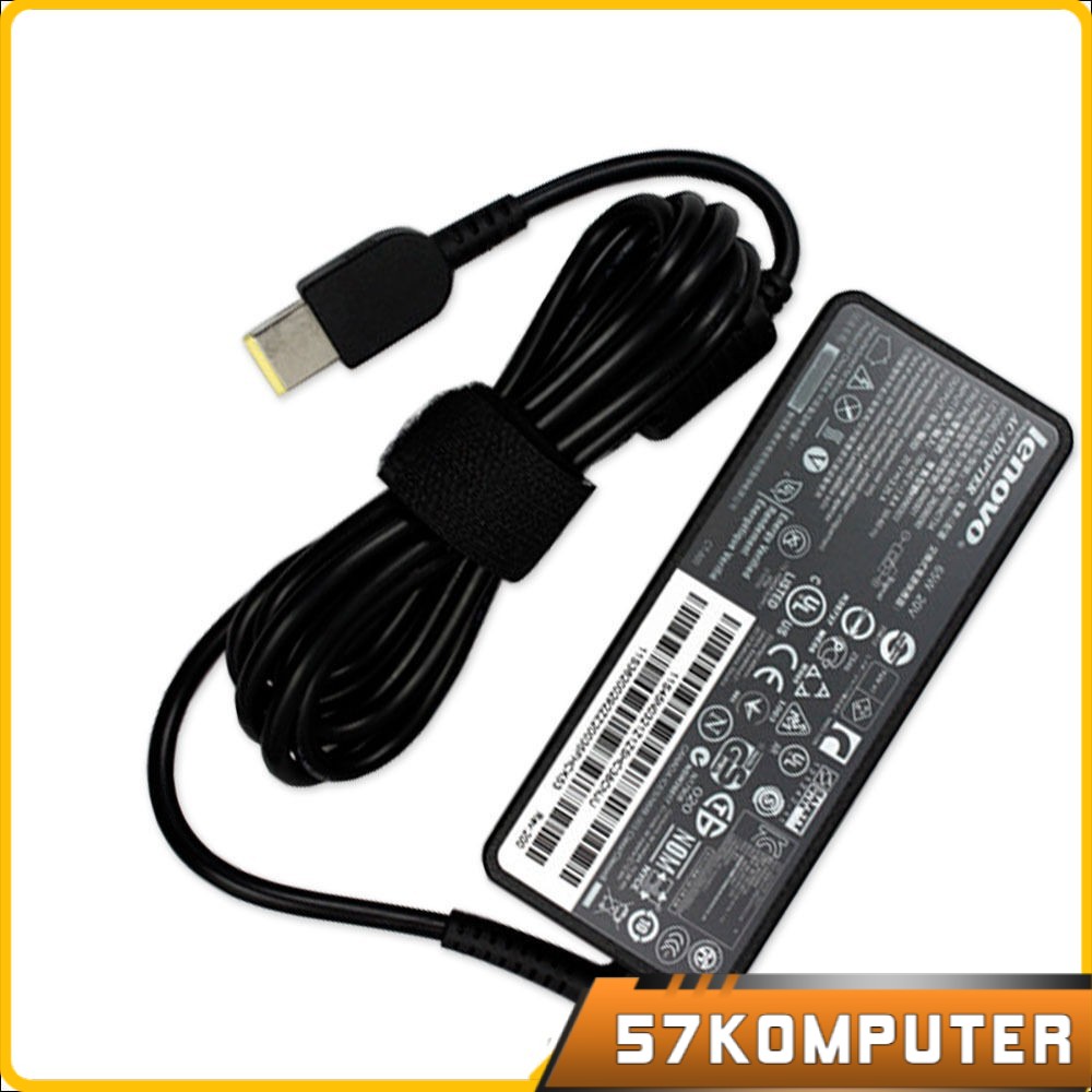 Adaptor Charger Laptop Lenovo Ideapad s210 300 300s S410p 300-14ibr 20V 3.25A 65W