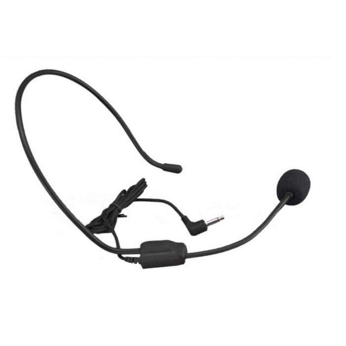 Clip On bando mic headset microphone bando - mic untuk youtuber Mc dll