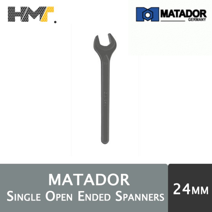 MATADOR Single Open Ended Spanner 0130 24 mm
