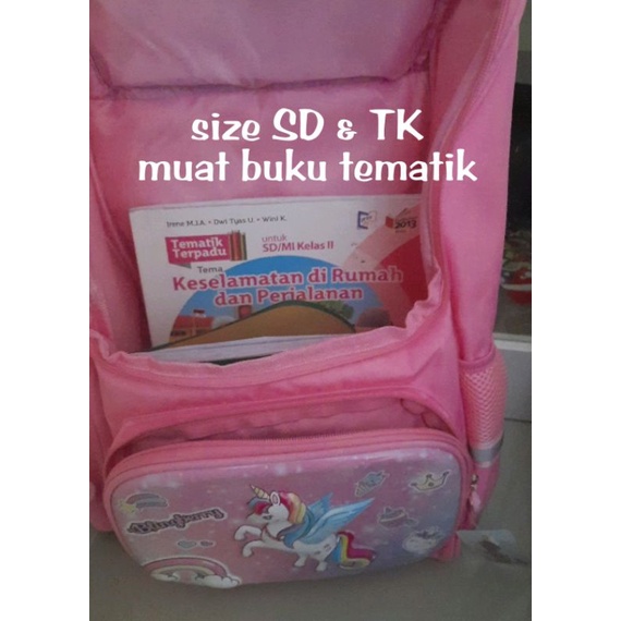 Tas Ransel Sekolah UNICORN Anak SD anak TK tas sekolah Tas Blingberry Original Tas Blingberry anak perempuan tas sekolah unicorn ransel