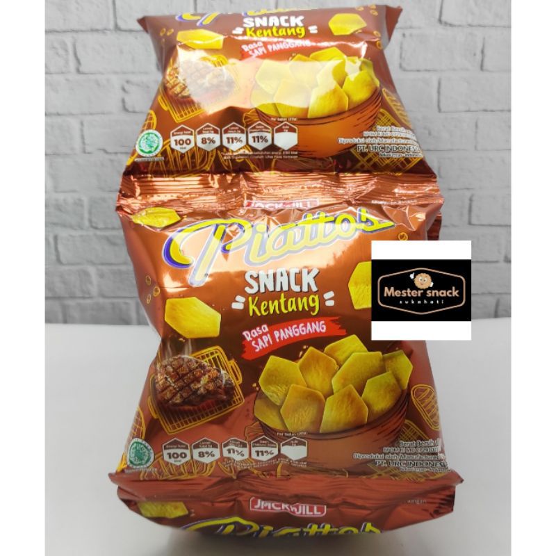 Piattos Snack Kentang (1 renceng isi 10 pcs)