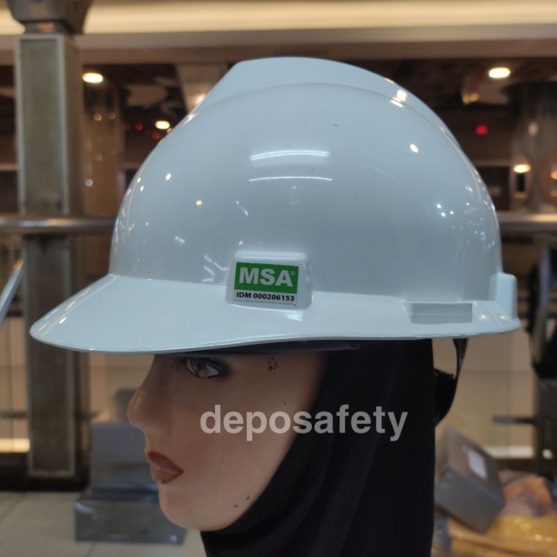 Helm Proyek MSA Lokal Original V GARD Berkualitas - Helm Safety MSA Lokal