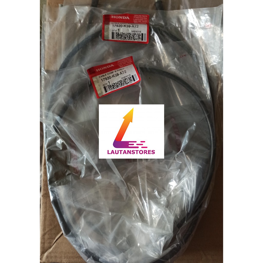 17920-K59-A72 Kabel Gas B Vario 125 150 2018 Key Less