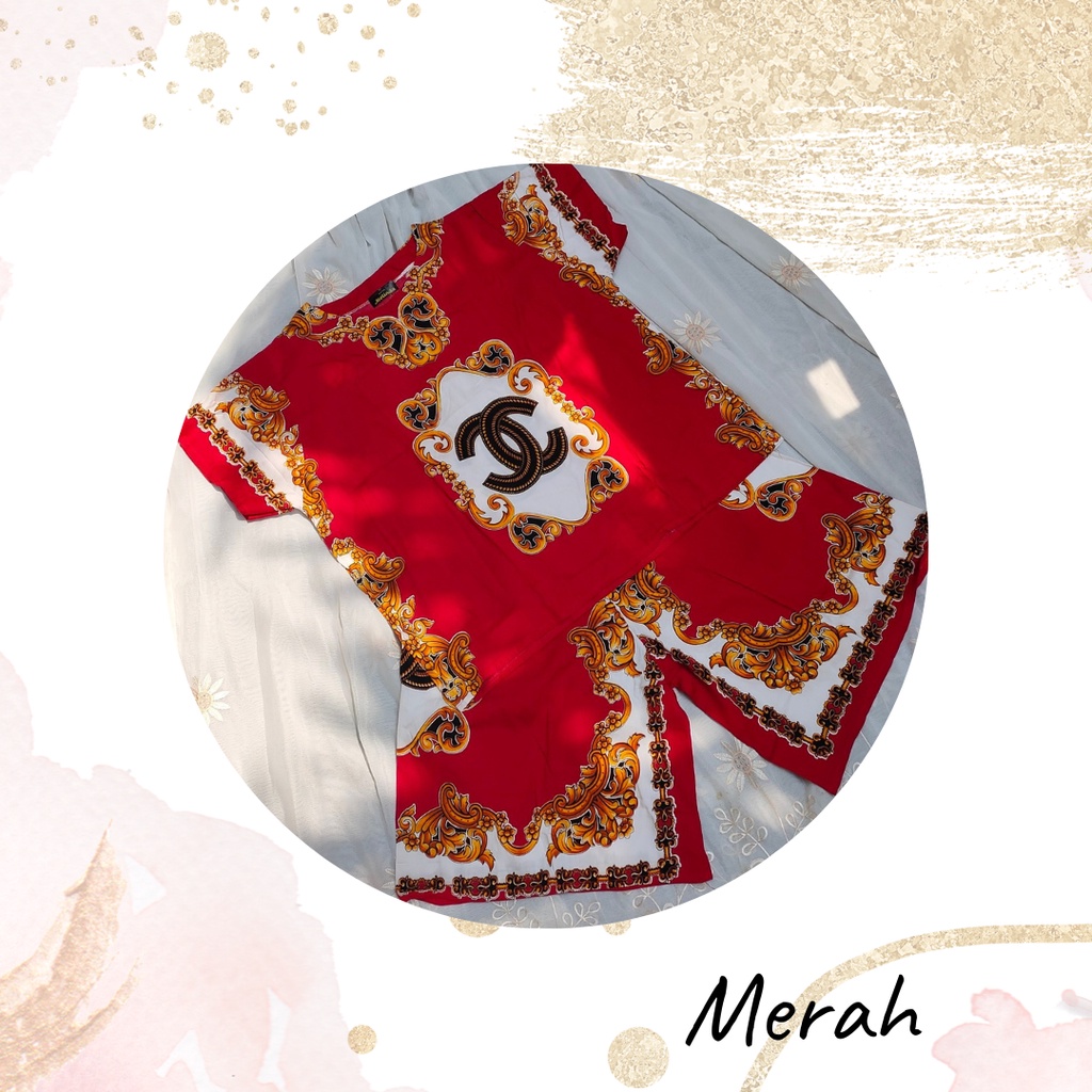 Setelan Baju Tidur Batik Wanita Murah