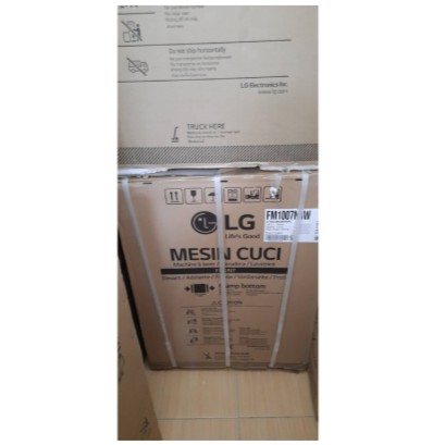 LG Mesin Cuci Front Loading 7Kg Inverter Smart FM1007N3W FM1007 GARANSI
