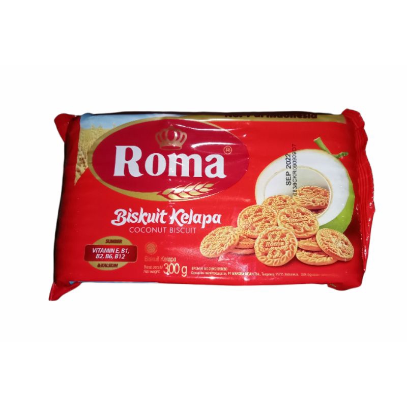 

BISKUIT ROMA KELAPA 300 gr