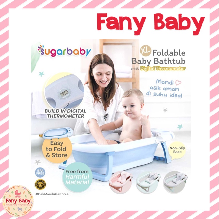 SUGAR BABY FOLDABLE BABY BATHTUB [ XL ]