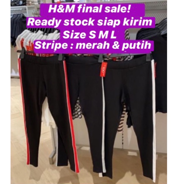  H M  sale legging  NO COD Shopee Indonesia