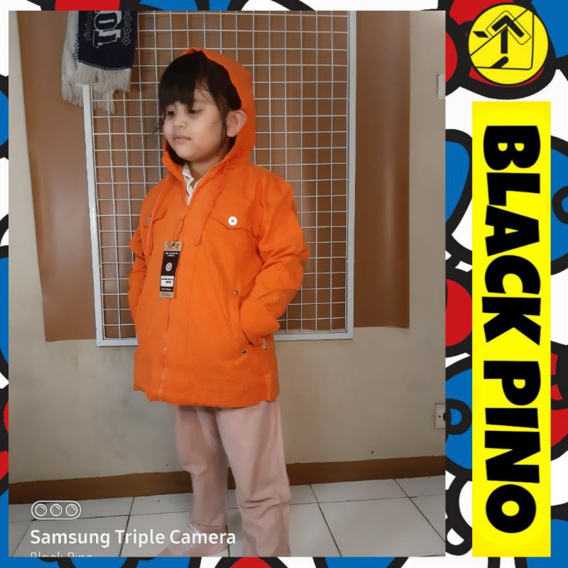 Jaket Anak ABG Canvas Cewek dan Cowok | Jaket Kanvas Katun