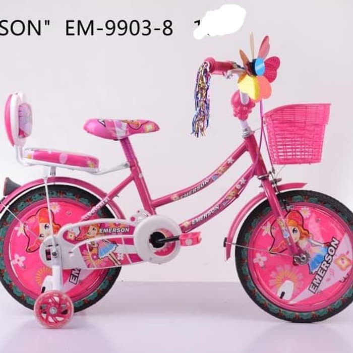 Sepeda anak Mini Emerson 18 barbie