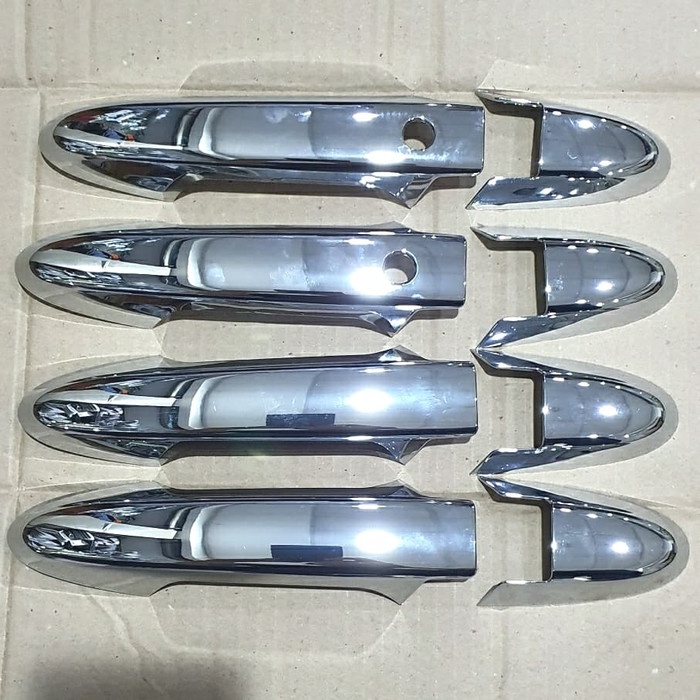 COVER HANDLE PINTU CHROME MOBIL HONDA ALL NEW JAZZ 2014-2018