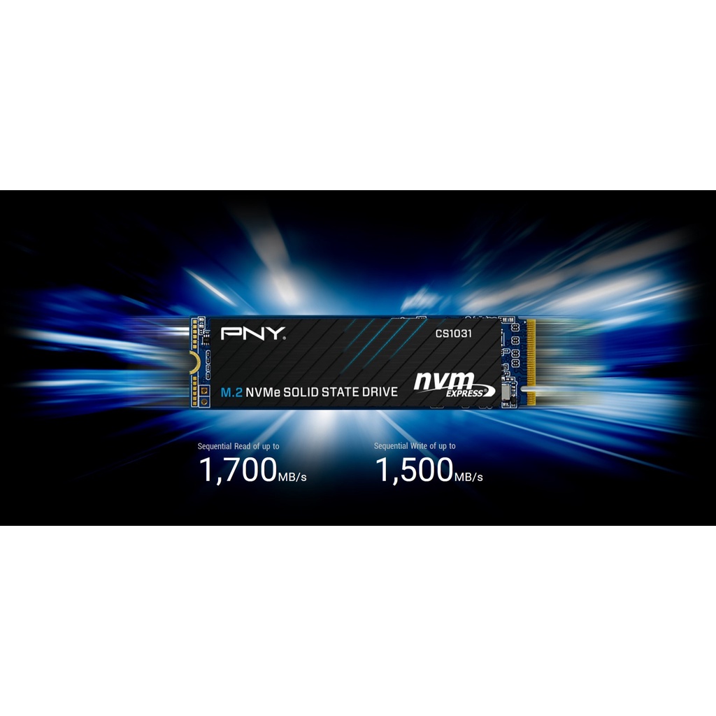 PNY SSD NVME 256GB CS1031 PCIE Gen 3x4 M.2 2280