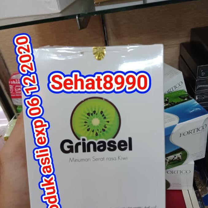 

Grinasel minuman serat rasa kiwi bukan flimty glucola stevia plum