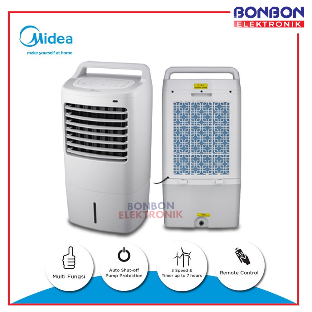 Midea Air Cooler 10 Liter AC120-16AR 55 Watt / AC120 16AR