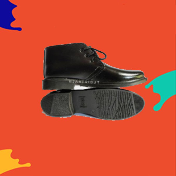 RPM SEPATU PDH DOP TNI KULIT. NO.2 POLRI SATPAM ASLI SOL TNI AD