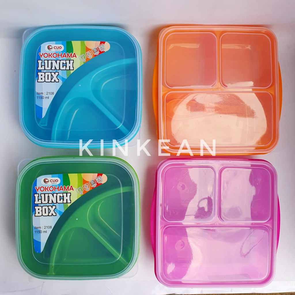 TEMPAT MAKAN LUNCH BOX Kotak Makan Polos CLIO