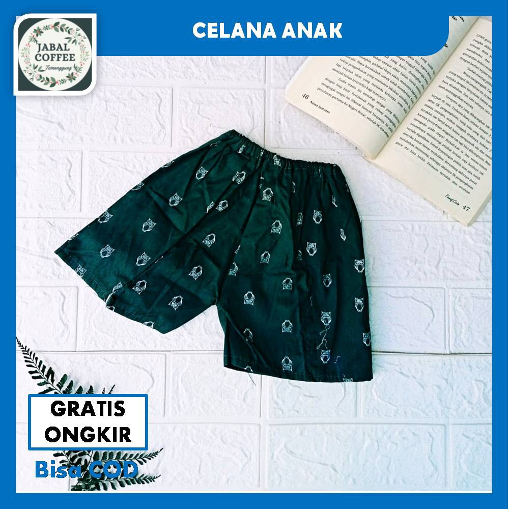 Celana Anak Pendek Santai 6 Bulan - 3 tahun / Celana Pendek Anak Cowok Cewek J87