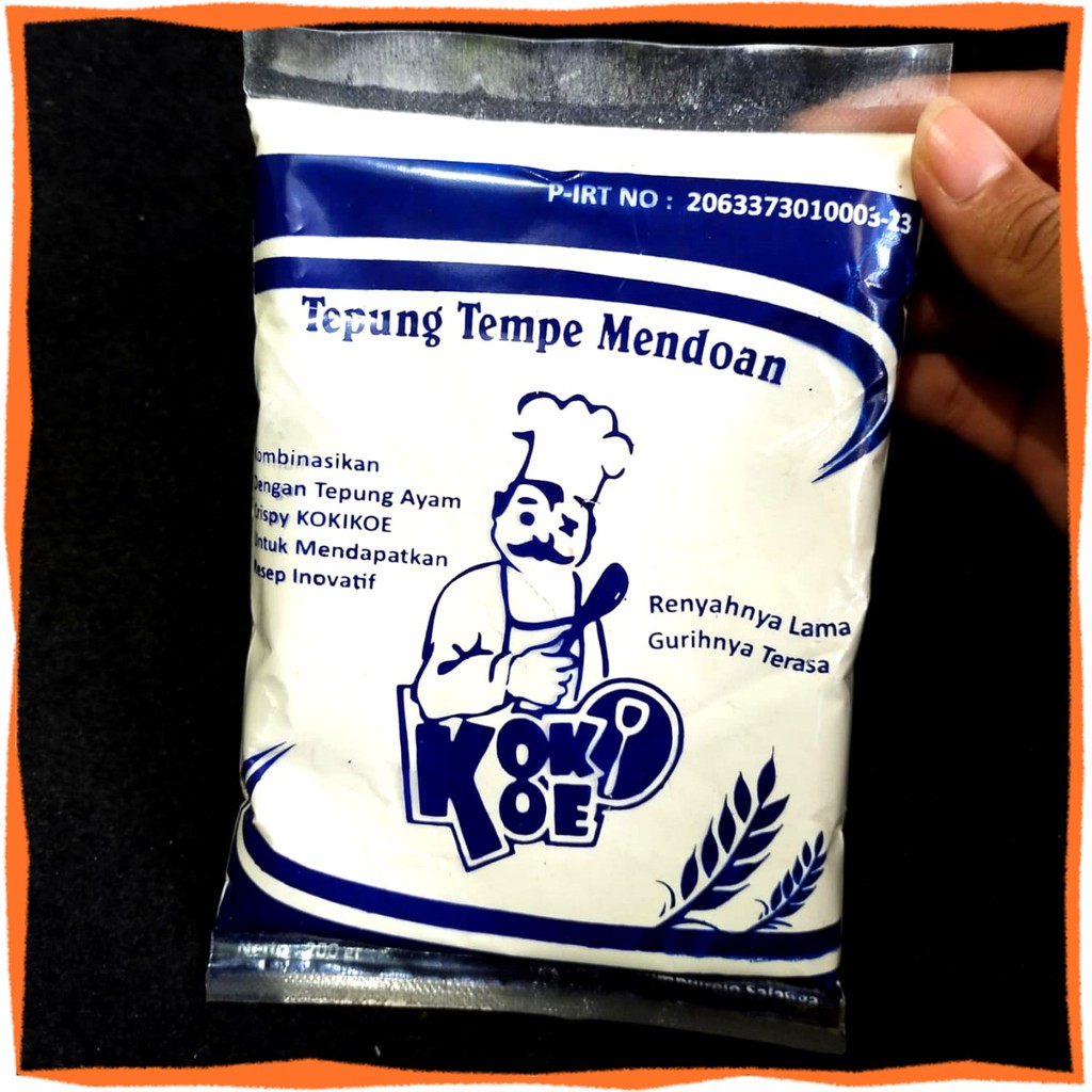 

Tepung Tempe Mendoan Kentang Crispy Renyah Gurih Kokikoe 200gr