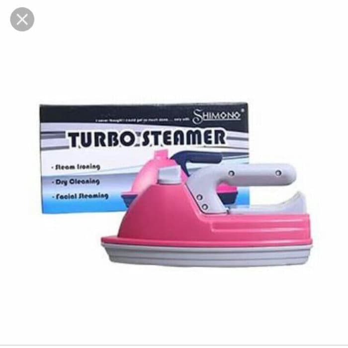Termurah Setrika Uap Mago Turbo Steamer - Merah Muda