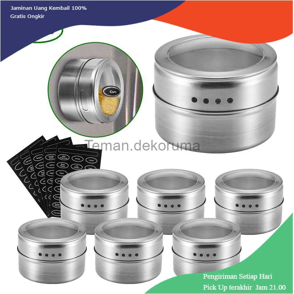 TD-DA1 Leten Tempat Bumbu Makanan Magnetic Spice Jar Storage Container - C121