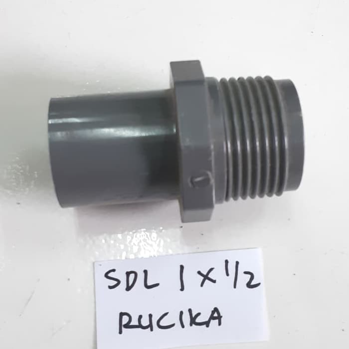 Sok Drat Luar 1x1/2 inch Rucika 1 pcs