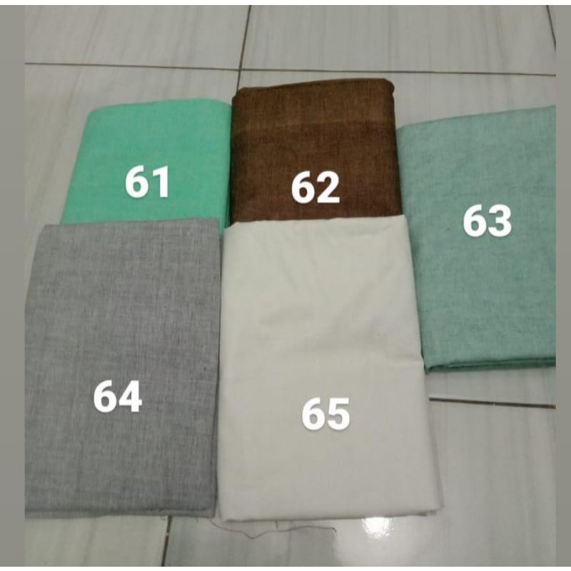 [2m]Kain lurik tenun polos polosan