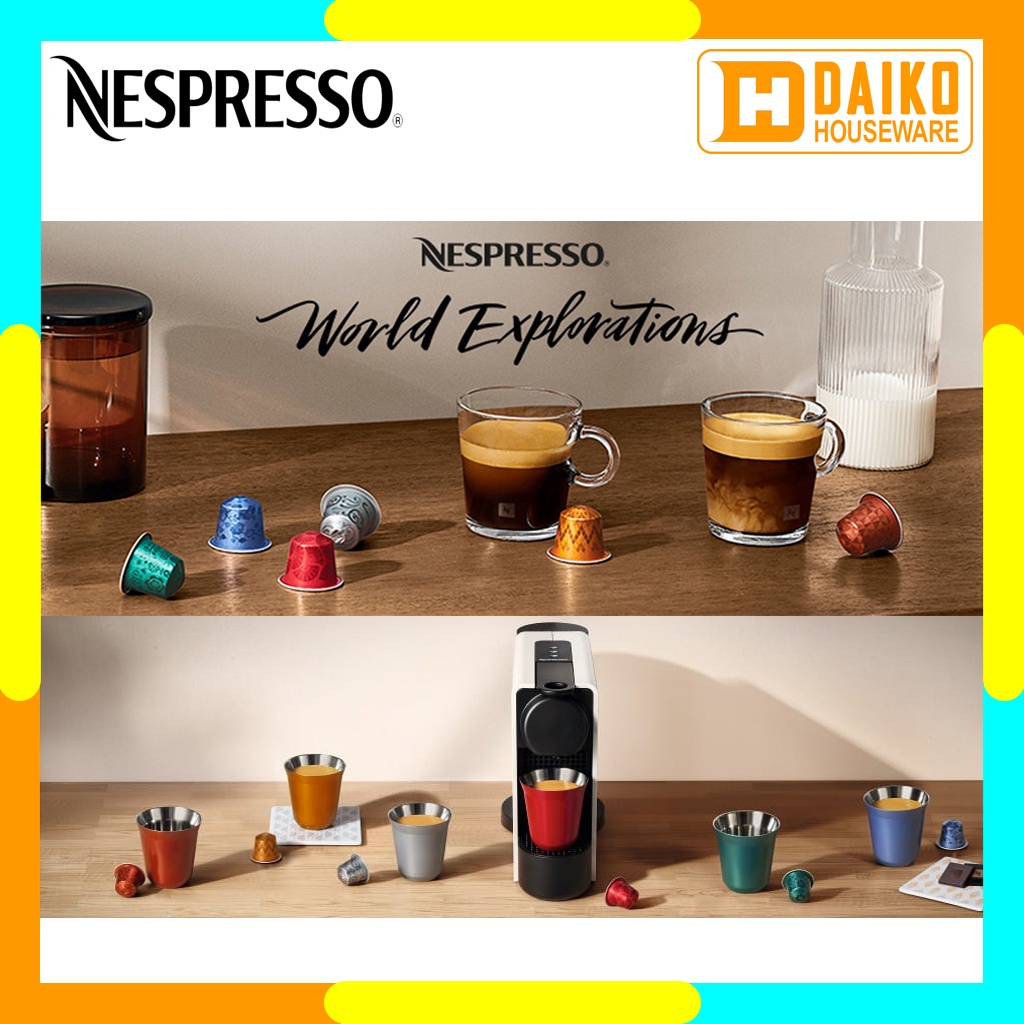 Capsule Nespresso World Explorations Series Original Nestle Coffee Pack - Kopi Kapsul Expired Panjang