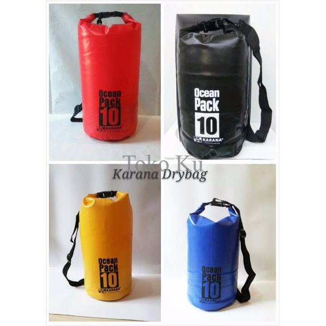 TAS SELEMPANG ANTI AIR (Dry Bag) 10 L -Pria & Wanita 3MF2