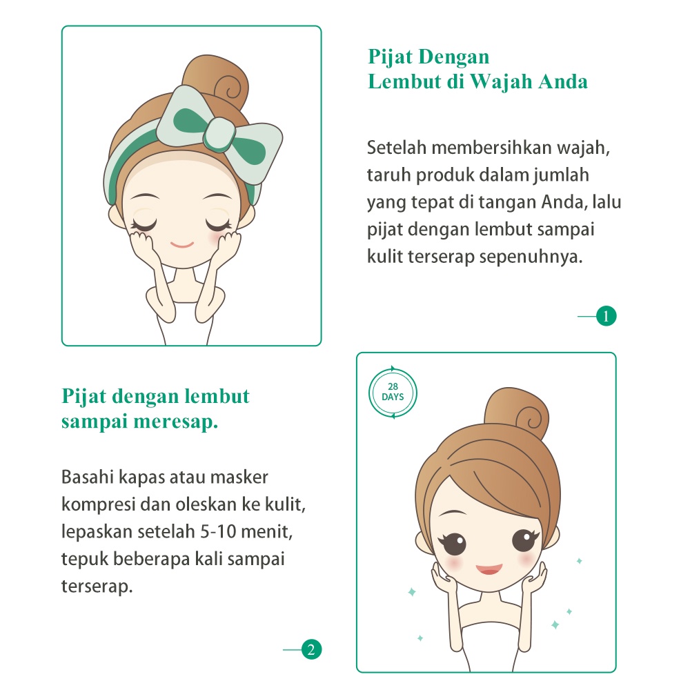 Toner Wajah BREYLEE Tea Tree Acne Facial Toner Melembabkan dan Menyegarkan Wajah