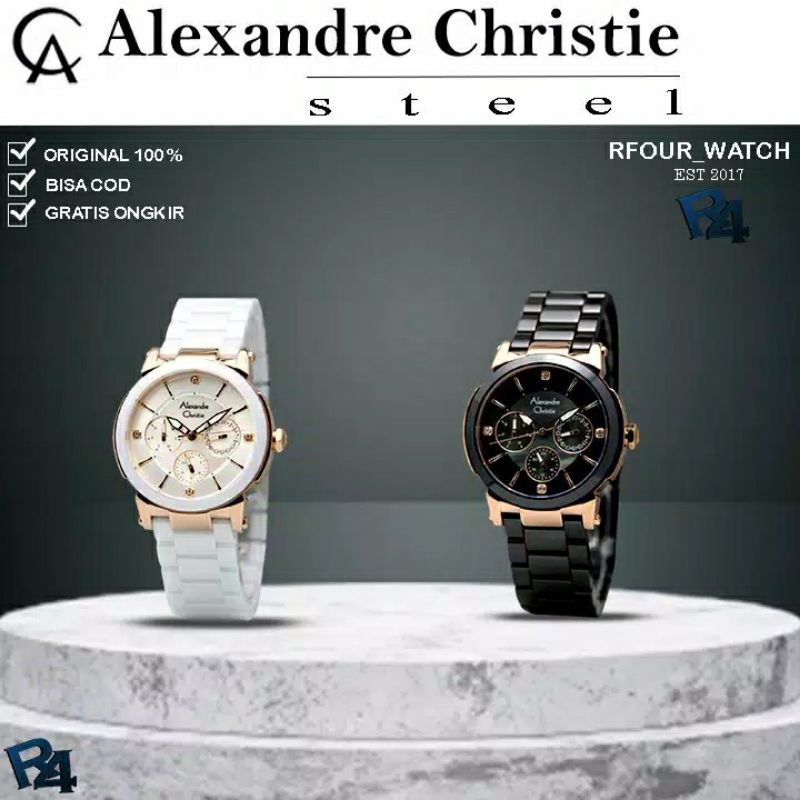 ALEXANDRE CHRISTIE WANITA ORIGINAL JAM TANGAN ALEXANDER CHRISTIE WANITA JAM ALEXANDER