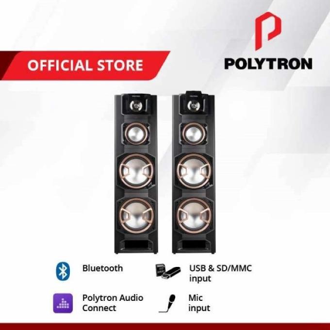 Speaker Aktif Polytron Pas 8B22 Bluetooth Usb Jiharamart