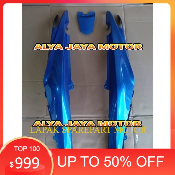 COVER BODY BELAKANG YAMAHA JUPITER Z ROBOT BIRU