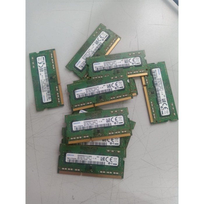 RAM MEMORY LAPTOP SAMSUNG 4GB 12800S PC3L